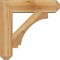 Ekena Millwork Imperial Craftsman Rough Sawn Bracket w/ Offset Brace, Western Red Cedar, 8"W x 30"D x 30"H BKT0806X30X30IMP04RWR - alternate 3